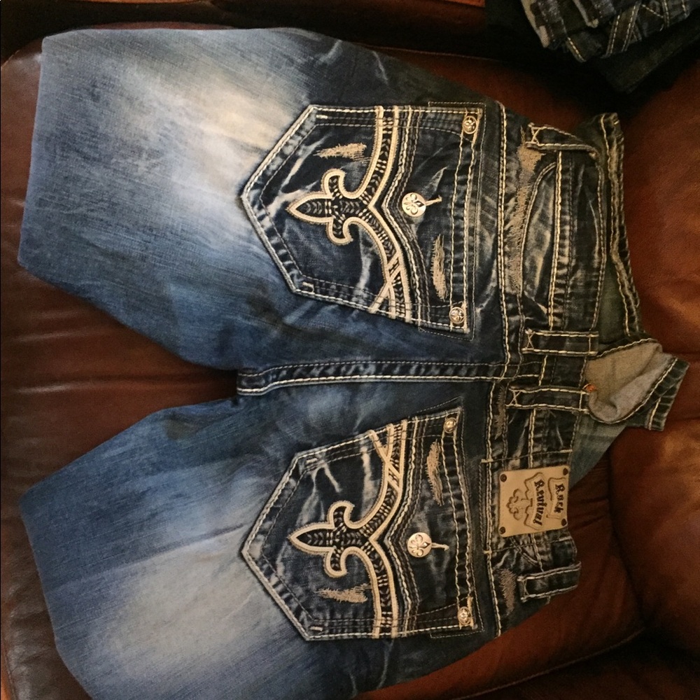 Men’s rock revivals.   34 x 34